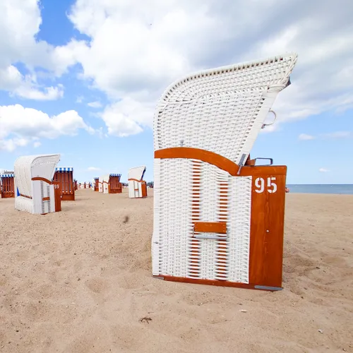 Strandkorb mieten am Weidefelder Strand